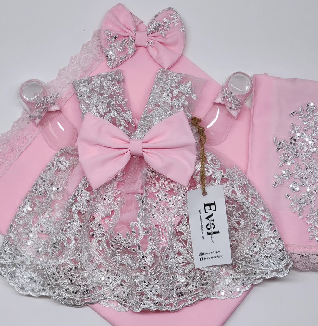 Blanco y rosa