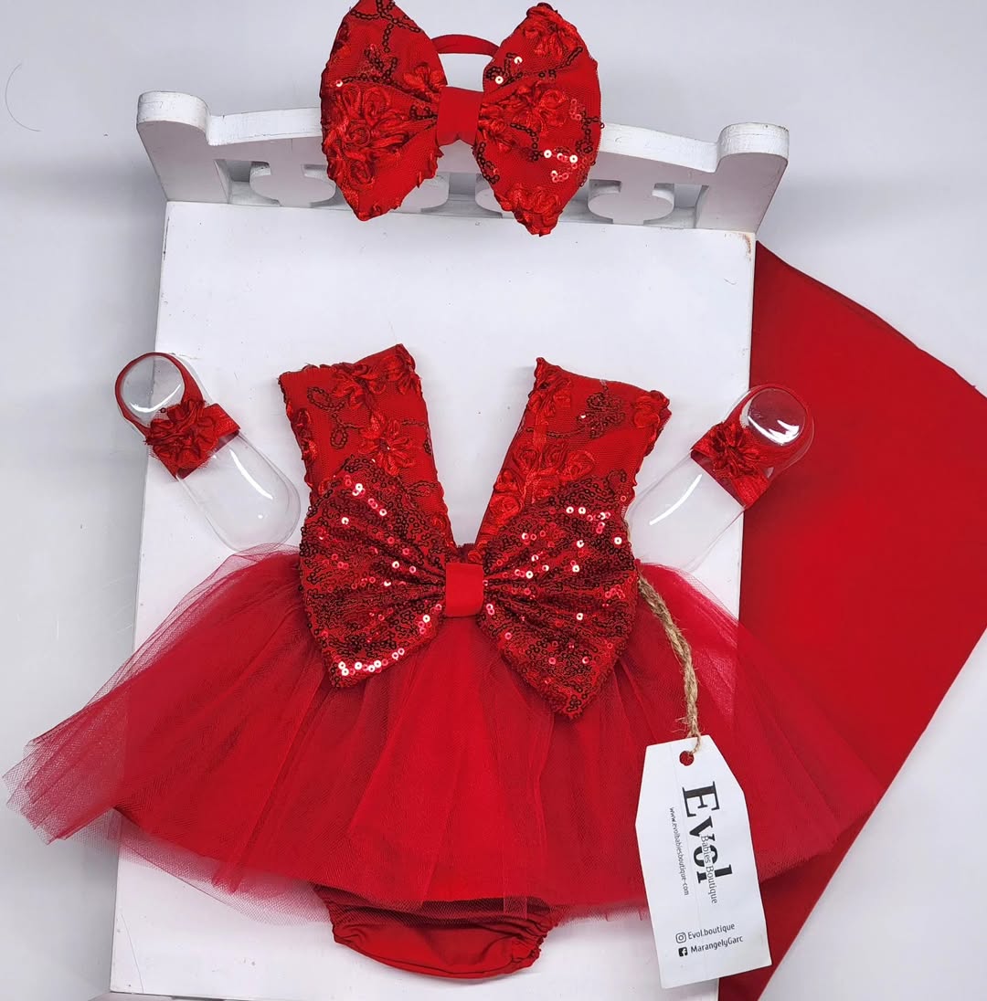 Red romper