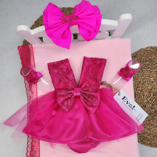 Fuscia romper