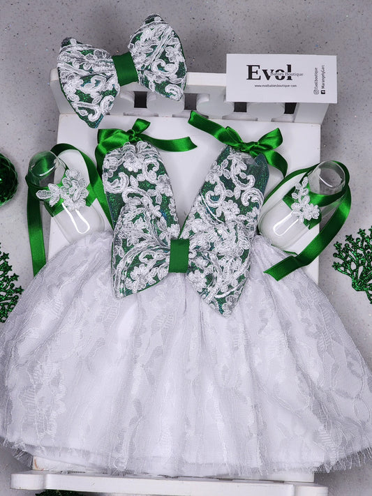 Verde y blanco