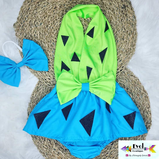 Pebbles (azul y verde)